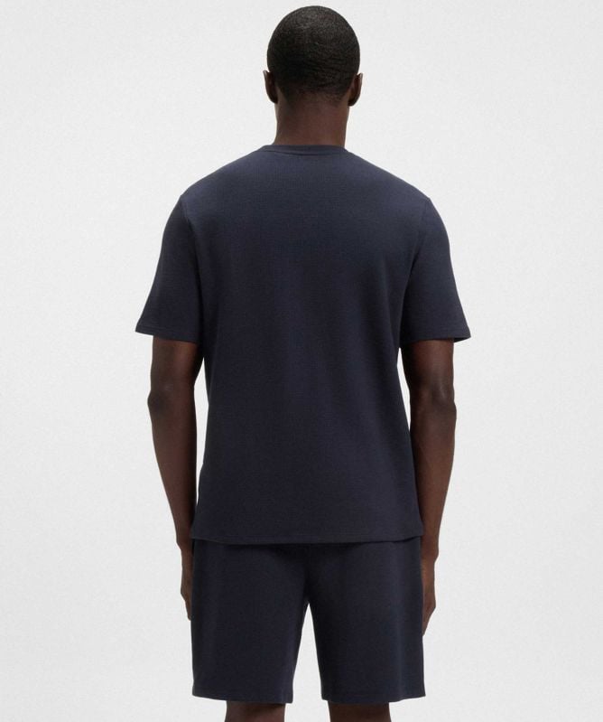 BOSS Waffle Cotton T-Shirt