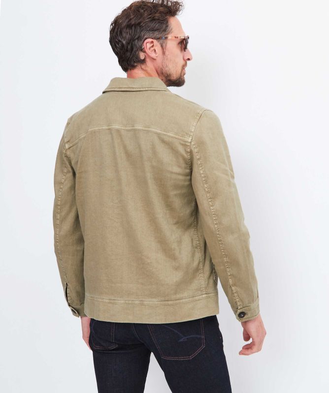 Circolo 1901 Linen Work Jacket