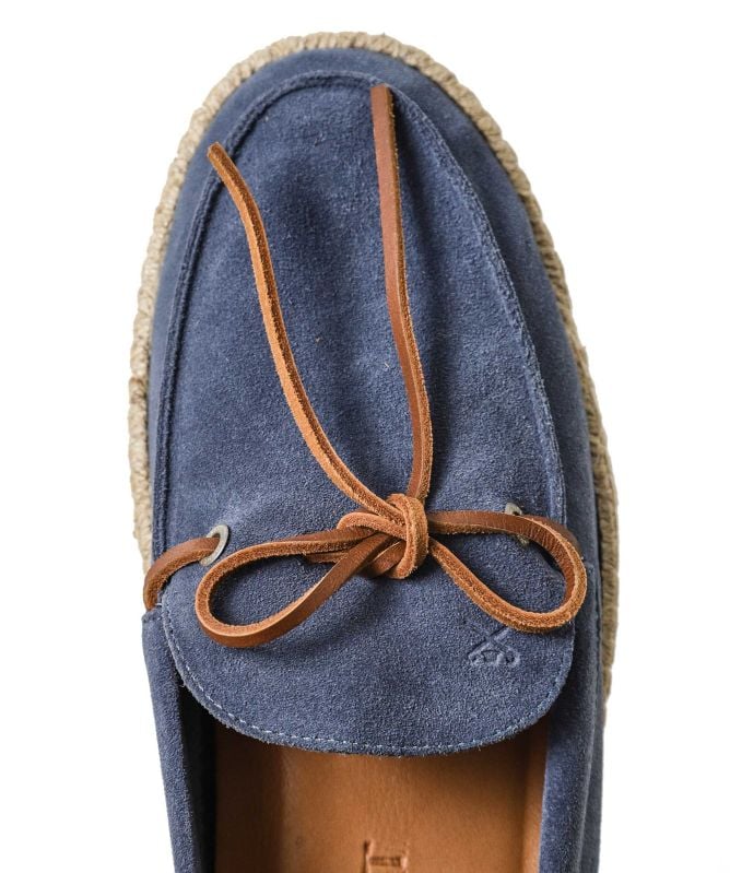 Hackett Suede Laced Espadrilles