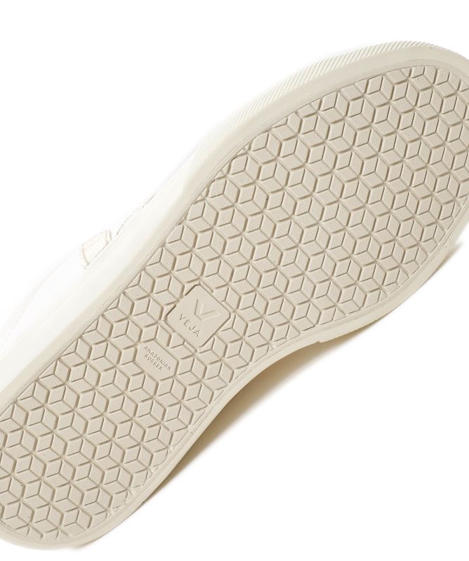 VEJA Campo Chromefree Leather Metallic Trainers