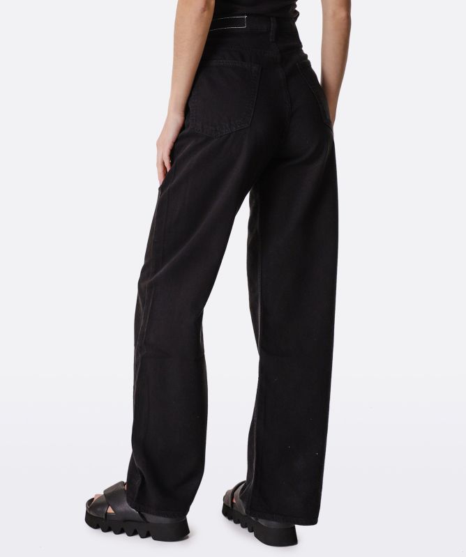 rag & bone Featherweight Logan Wide Leg Jeans