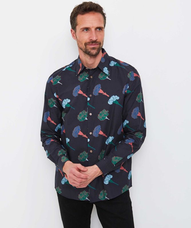 Paul Smith Regular Fit Floral Shirt