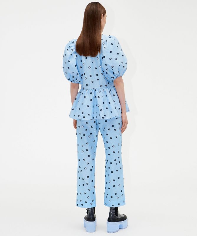 Stine Goya Liw Mini Daisy Peplum Top