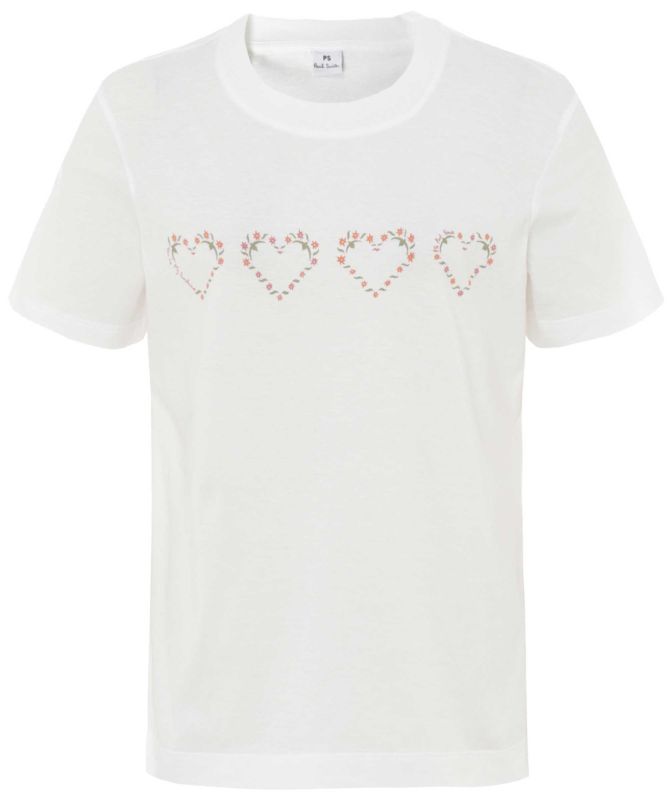 Paul Smith Floral Heart Tee