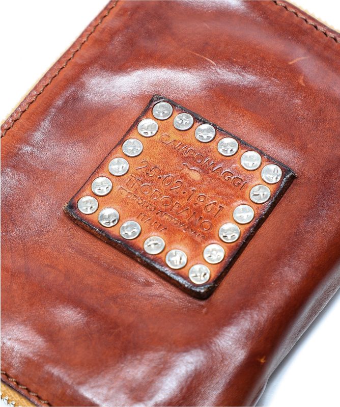 Campomaggi Small Embellished Leather Purse