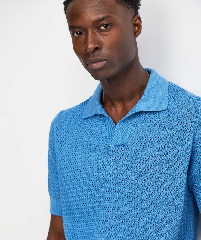Filippo De Laurentiis Knitted Skipper Polo Shirt