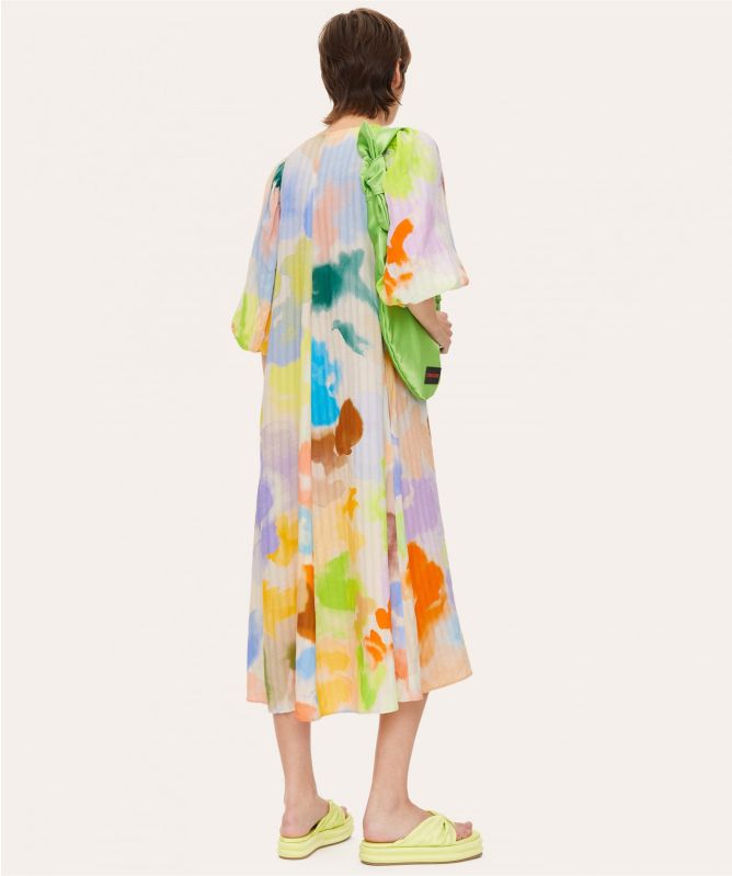 Stine Goya Seersucker Midi Dress