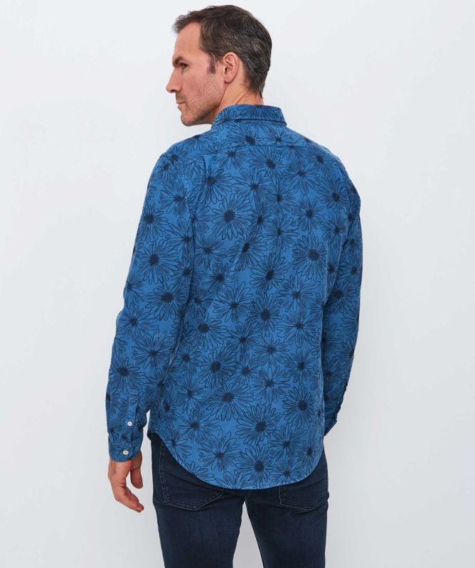 Paul Smith Tailored Fit Floral Cord Shirt