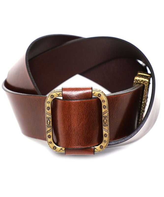 ba&sh Leather Boxane Belt