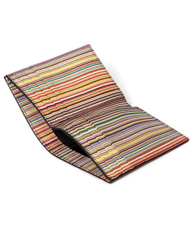 Paul Smith Leather Signature Stripe Card Wallet