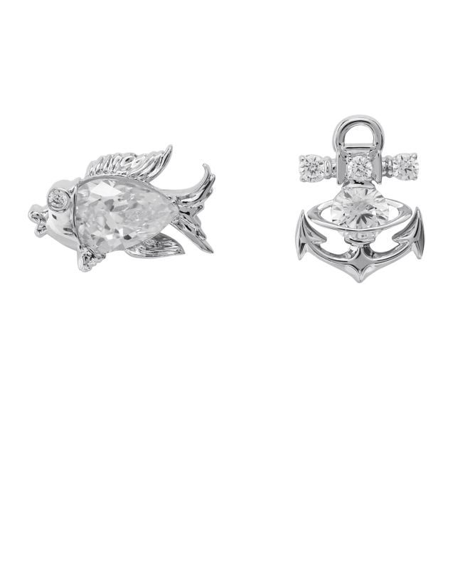 Vivienne Westwood Marialena Fish Earrings