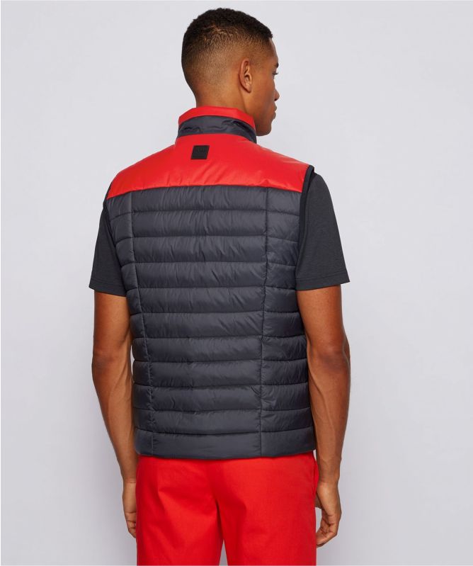 BOSS Water-Repellent Down V_Basalt Gilet