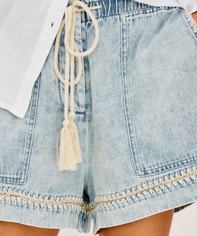 Rails Blanket Stitch Foster Shorts