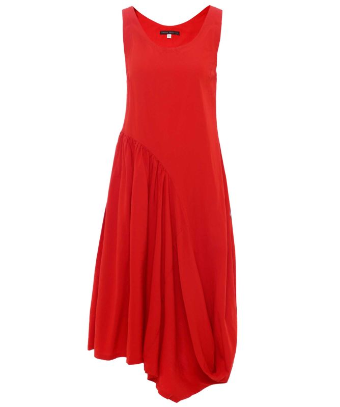 Lurdes Bergada Draped Midi Dress