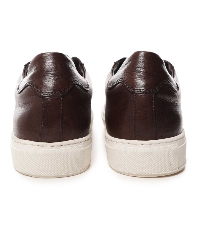Joss Buffalo Leather Trainers