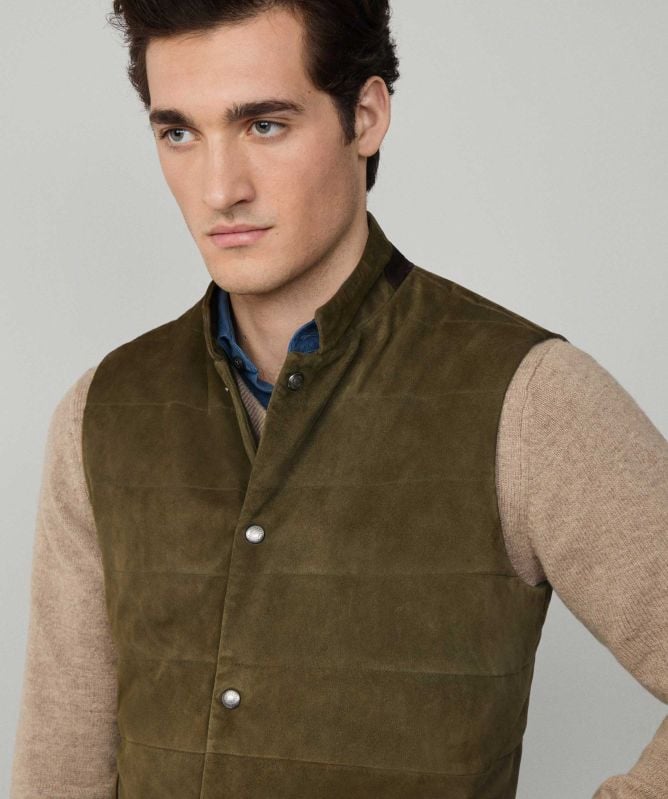 Hackett Suede Regent Gilet