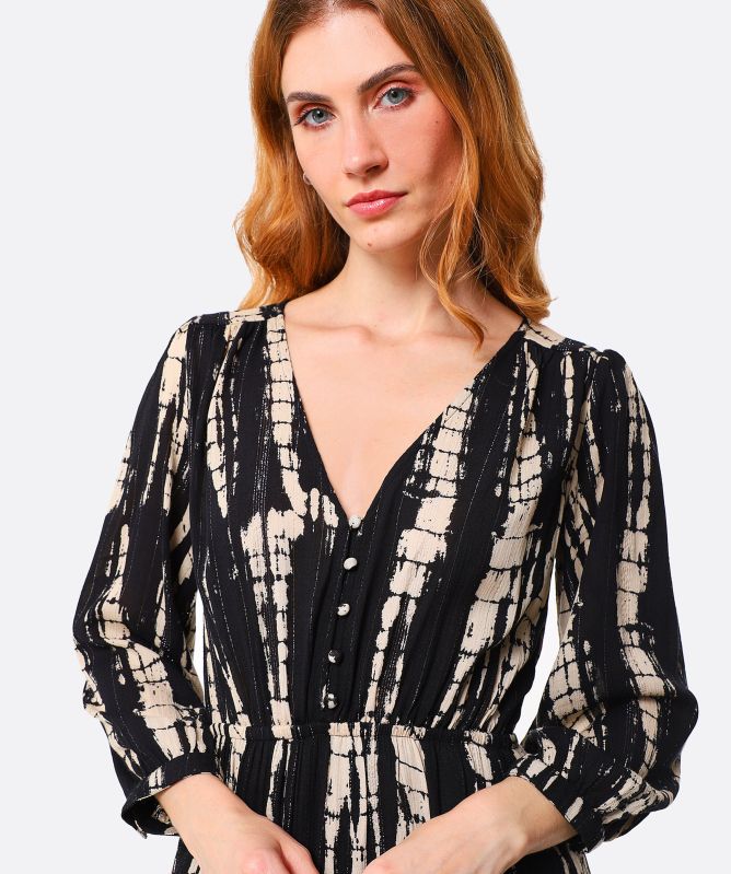 ba&sh Kezia Tie-Dye Maxi Dress