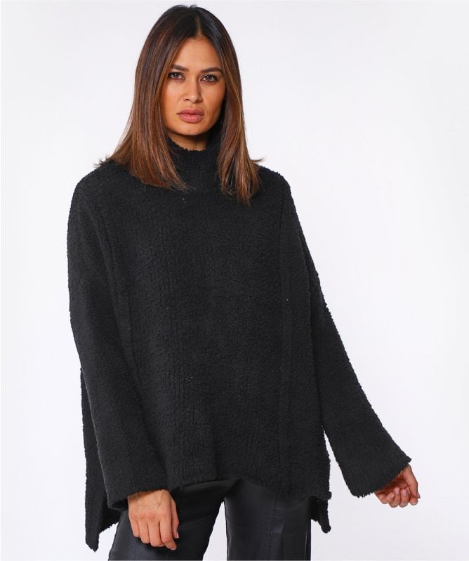 Lurdes Bergada Fluffy Bobble Wool Sweater