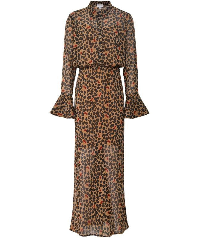 Never Fully Dressed Cherry Leopard Mia Dress