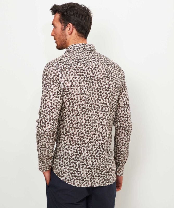 Seinse Cotton Printed Shirt