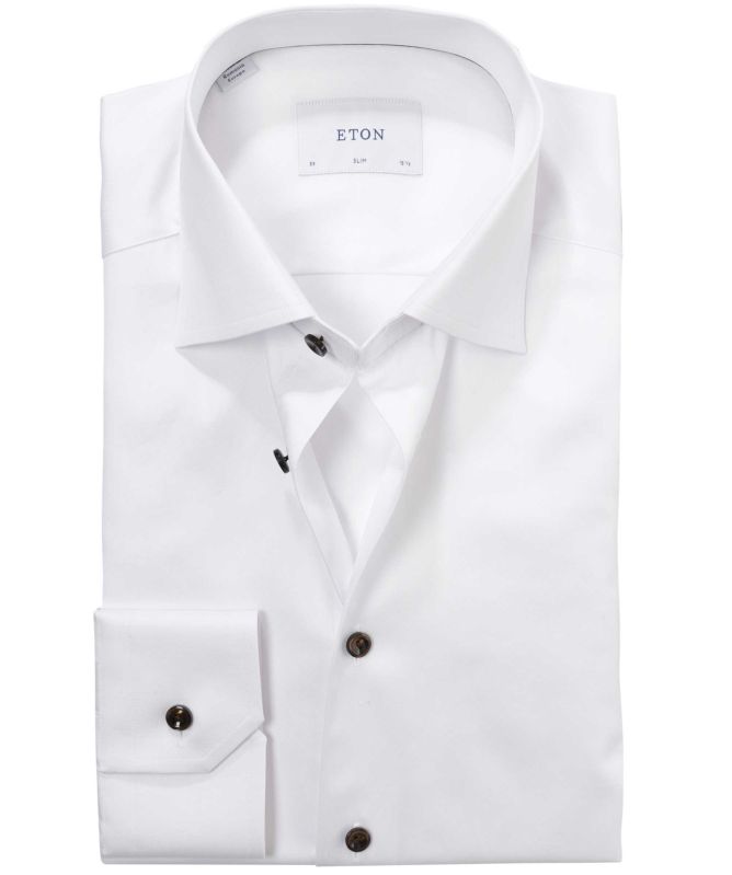 Eton Slim Fit Twill Shirt