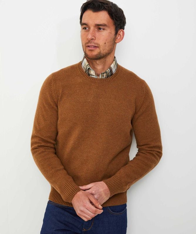 Gran Sasso Virgin Wool Crew Neck Jumper