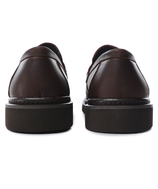 Ahler Leather Penny Loafers