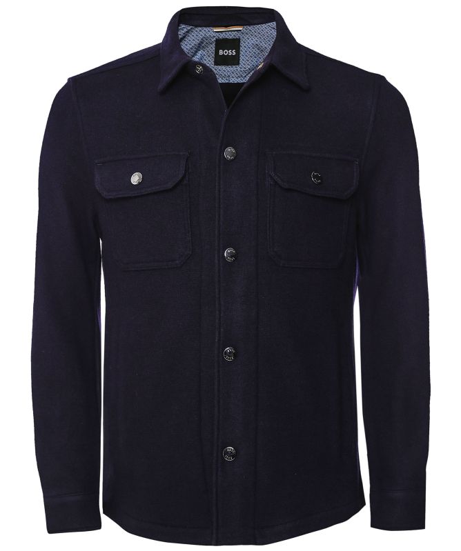 BOSS Virgin Wool C-Carper Overshirt