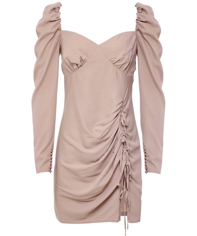 Self-Portrait Crepe Mini Dress