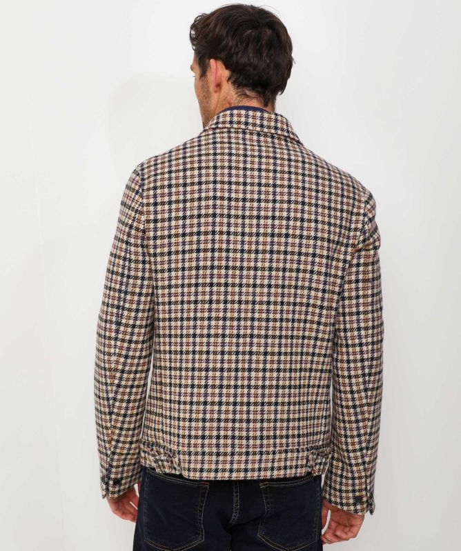 J. Blades Wool Check Jacket