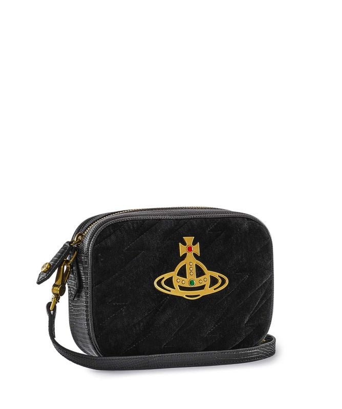Vivienne Westwood Anna Quilted Camera Bag
