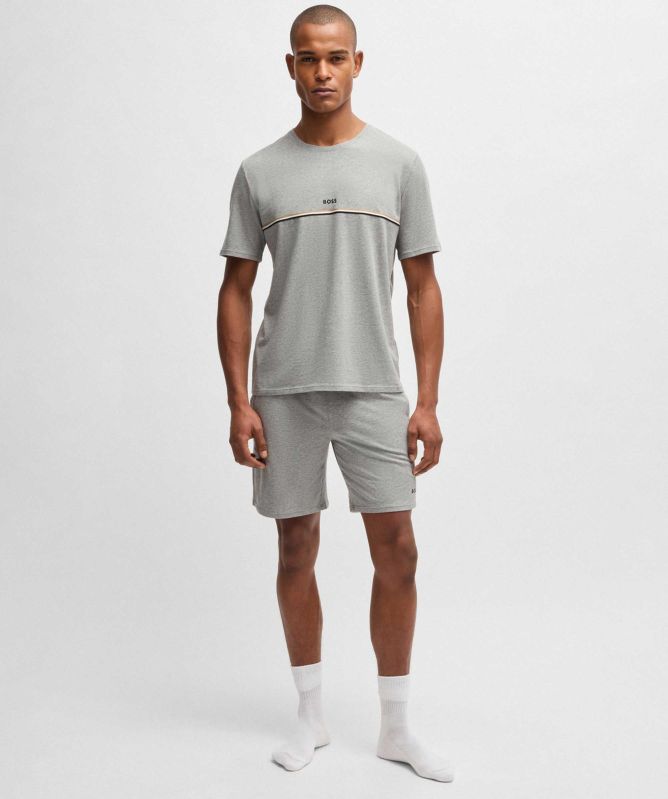 BOSS Stretch Cotton Pyjama Shorts