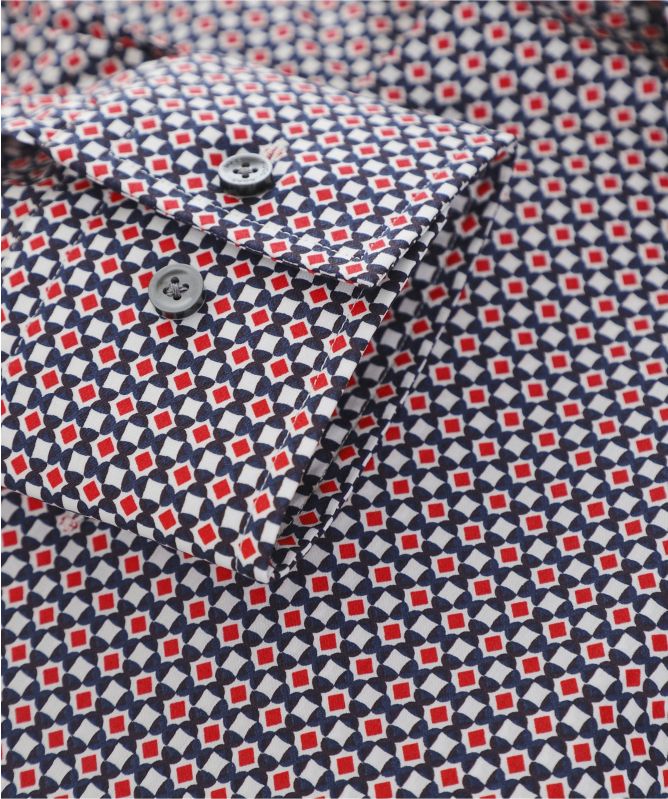 BOSS Slim Fit Geometric Print Jango Shirt