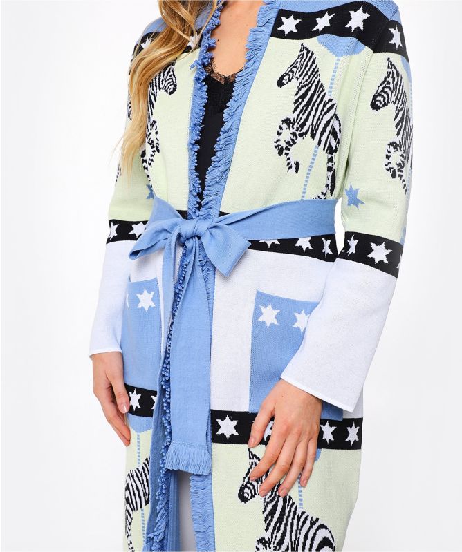 Hayley Menzies Carousel Cotton Jacquard Duster