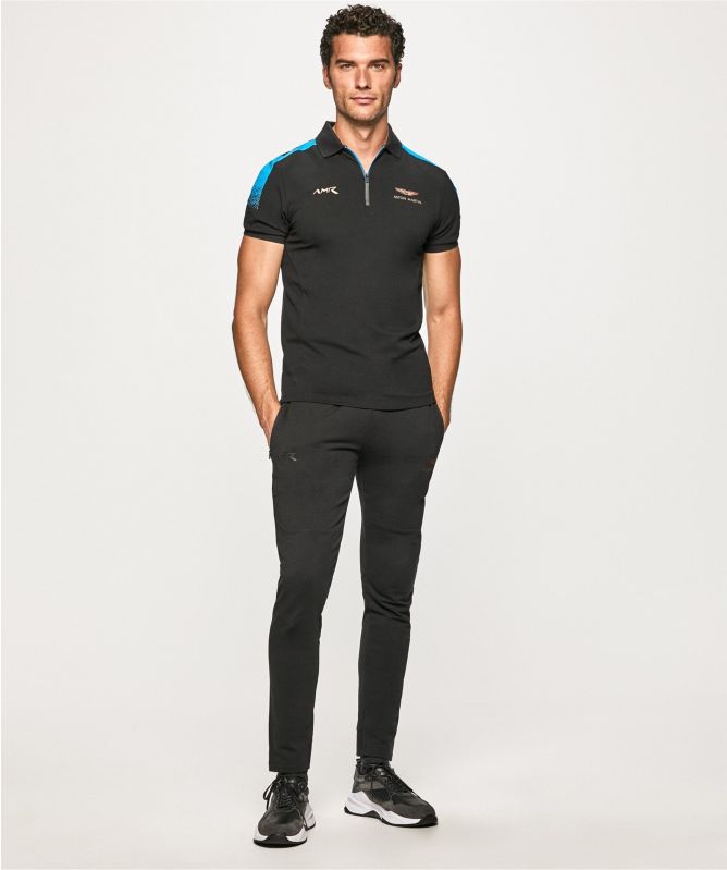 Hackett AMR Gradient Zip Polo Shirt