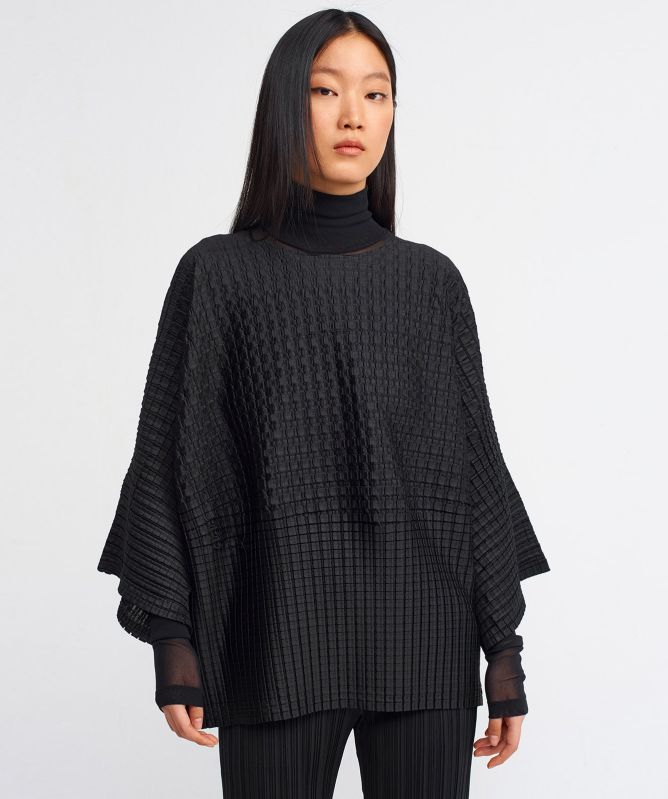 NU London Oversized Textured Top