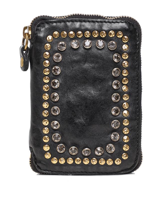 Campomaggi Arya Studded Leather Purse