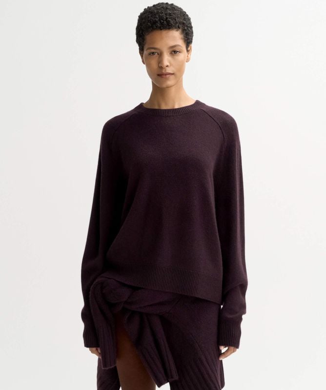 Soft Goat Boyfriend Crewneck Jumper