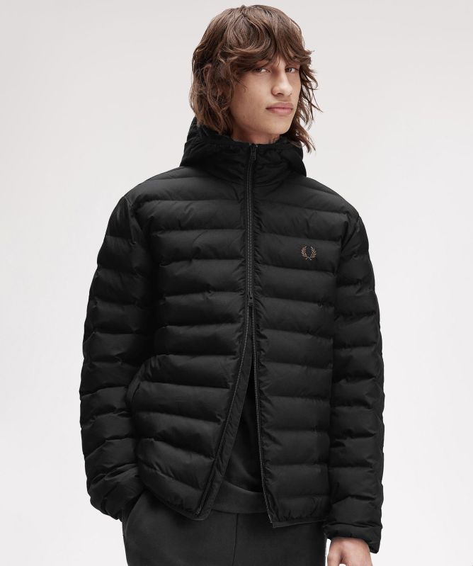 Fred Perry Hooded Insulated Jacket