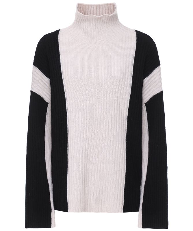Van Kukil Sara Two-Tone Cashmere Sweater