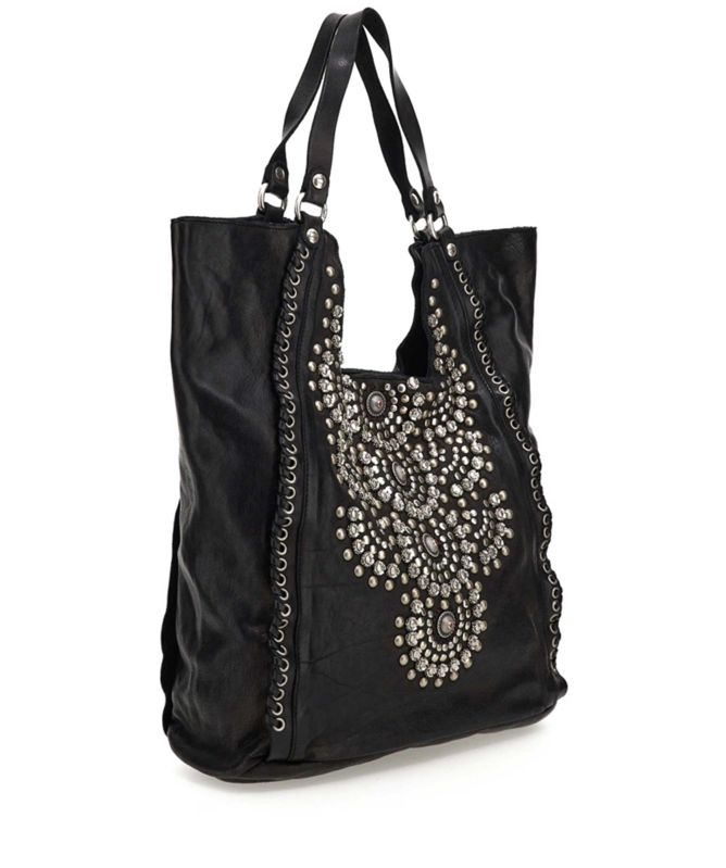 Campomaggi Leather Camelia Shopper Bag