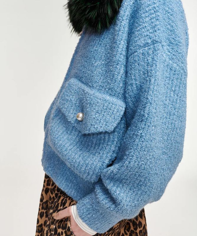 Essentiel Antwerp Kanada Bouclé Bomber
