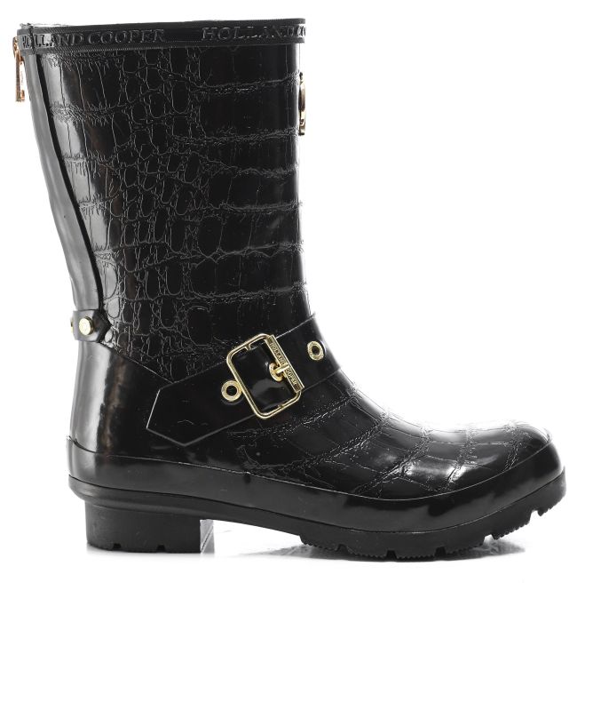 Holland Cooper Sherpa Chelsea Wellington Boots