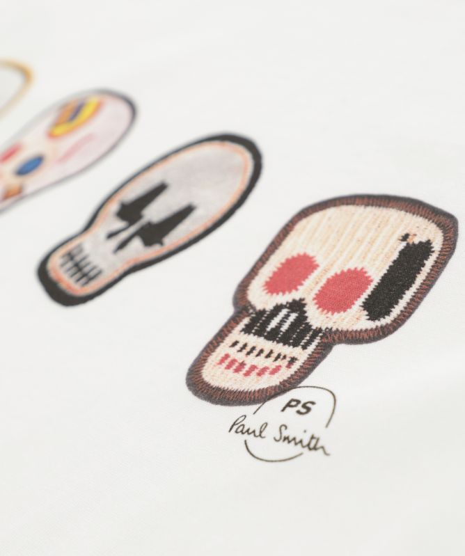 Paul Smith Skulls Graphic Crew T-Shirt