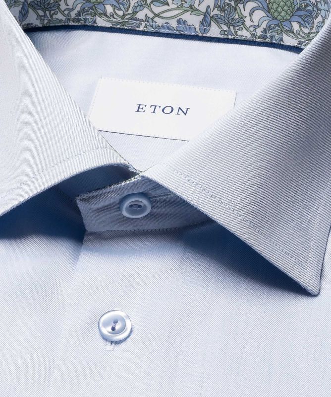 Eton Contemporary Fit Signature Twill Shirt