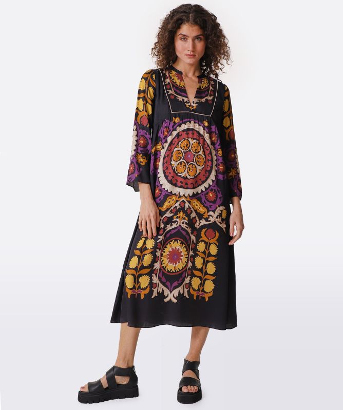 ba&sh Felicia Midi Dress