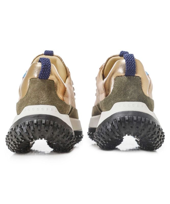 4CCCCEES Kapok Pinto Platform Trainers