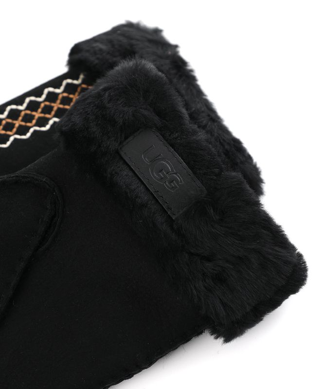 UGG Atherson Embroidered Mittens