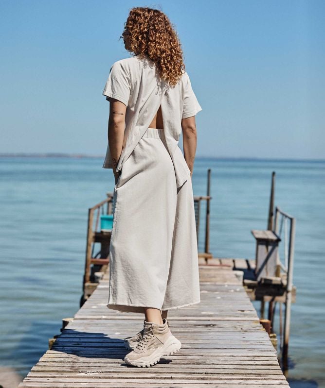 Lofina Suede High-Top Trainers