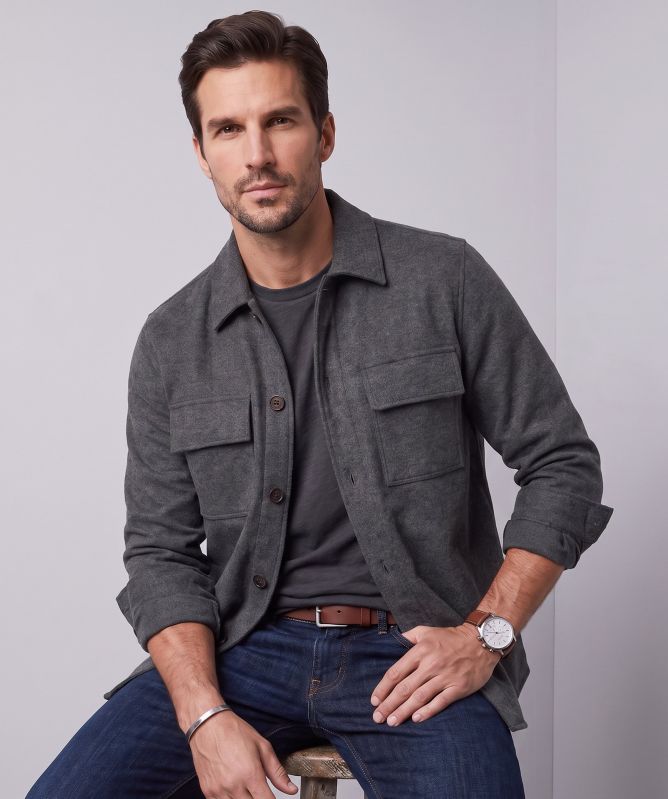 Profuomo Knitted Overshirt